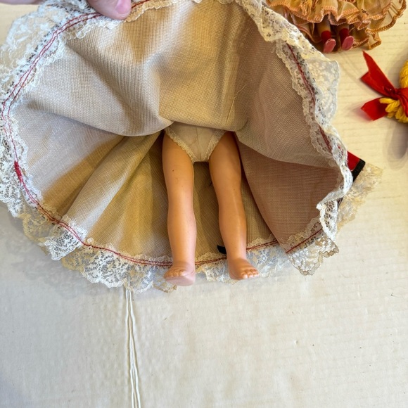 Vintage Lot of 3 Collectible Dolls 6-14" Lot Of 3 Dressed Dolls - Picture 6 of 15